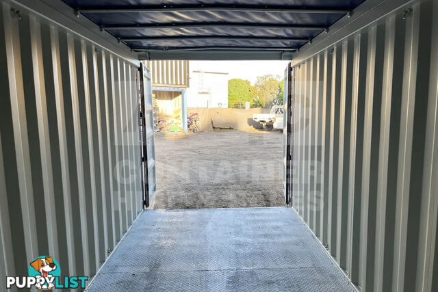 20' STANDARD HEIGHT OPEN TOP (TARP AND BOWS - STEEL FLOOR) - in Brisbane