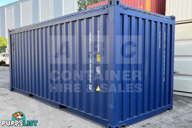 20' STANDARD HEIGHT OPEN TOP (TARP AND BOWS - STEEL FLOOR) - in Brisbane