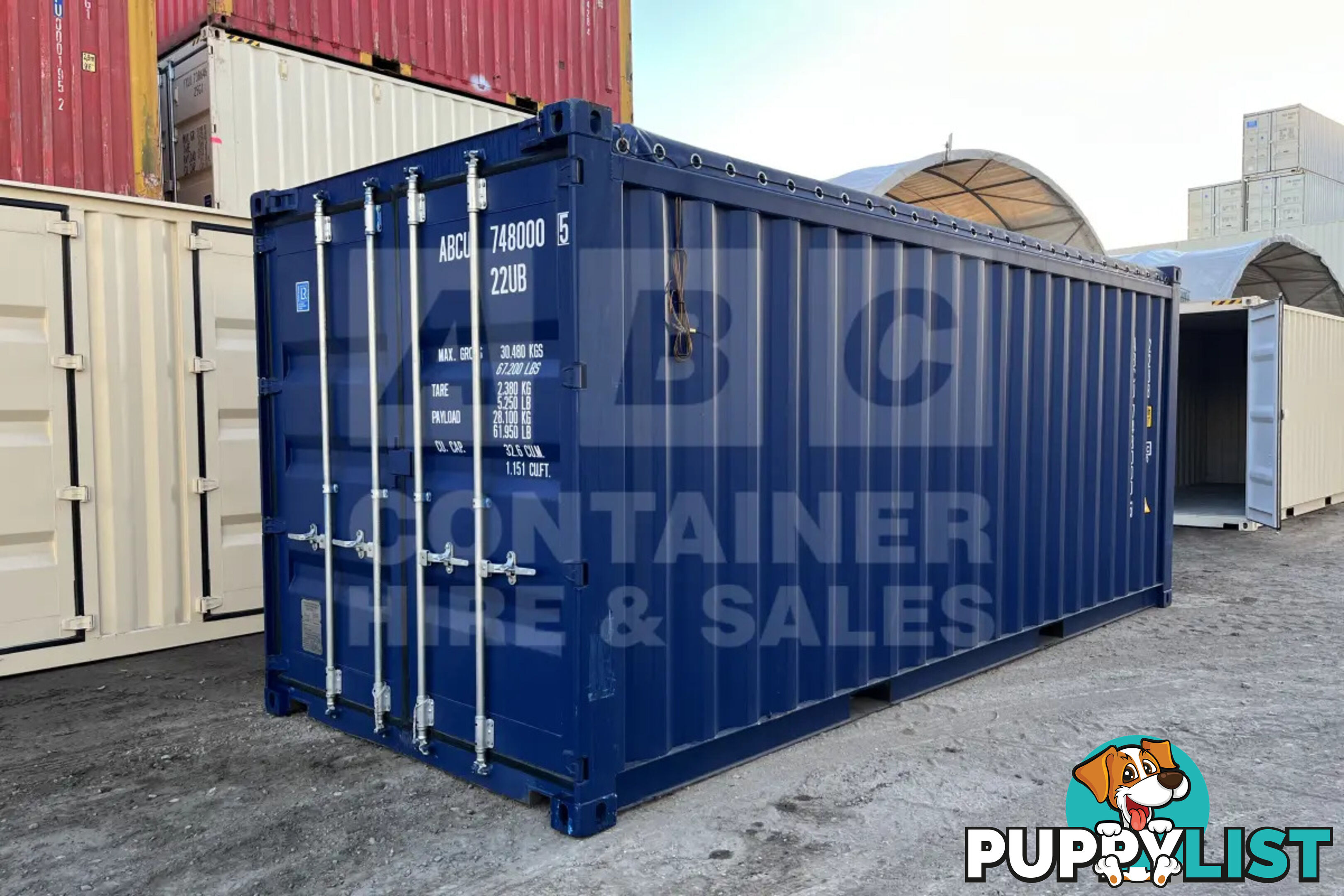 20' STANDARD HEIGHT OPEN TOP (TARP AND BOWS - STEEL FLOOR) - in Brisbane