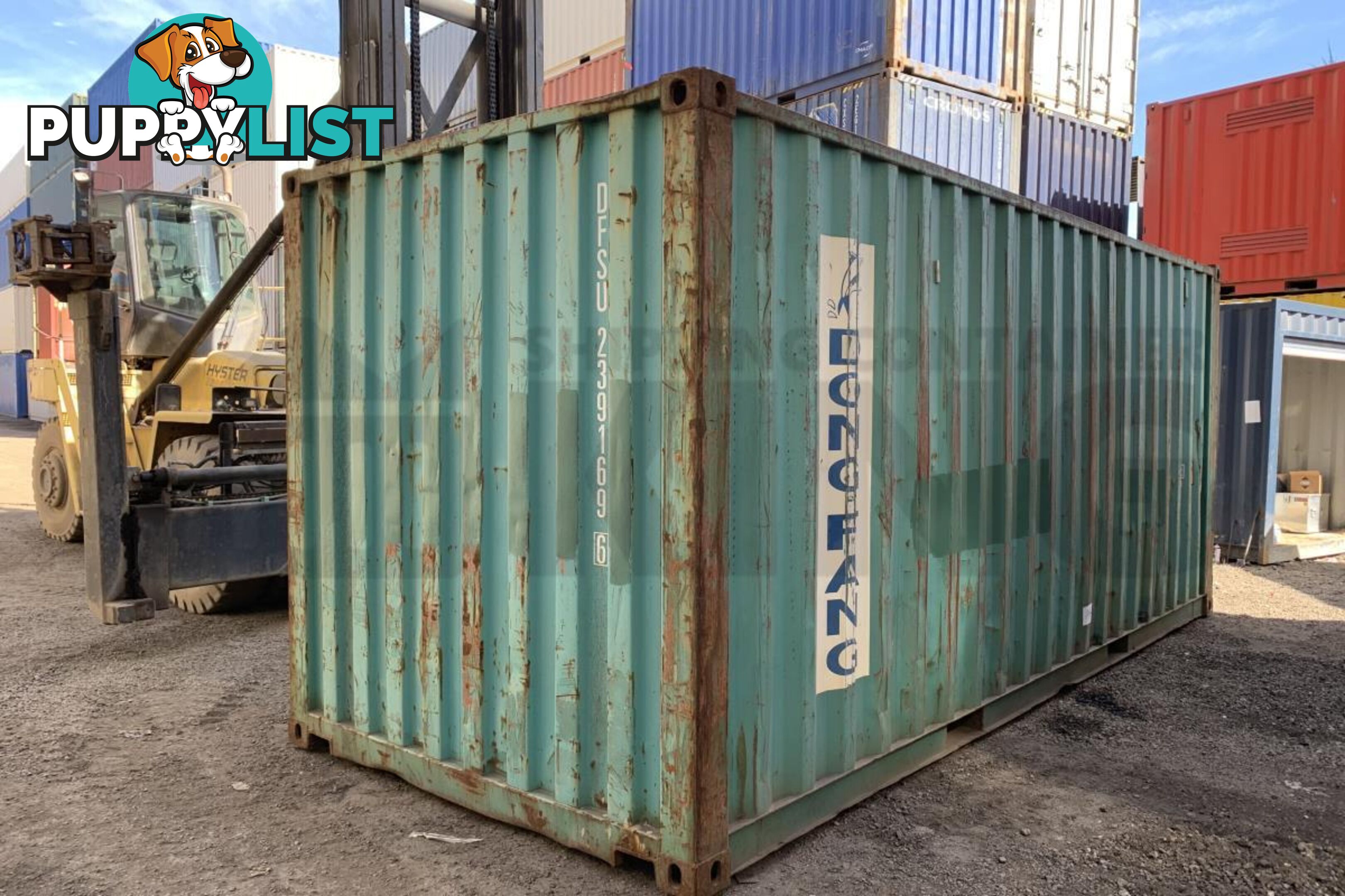 20' STANDARD HEIGHT SHIPPING CONTAINER - in Rockhampton