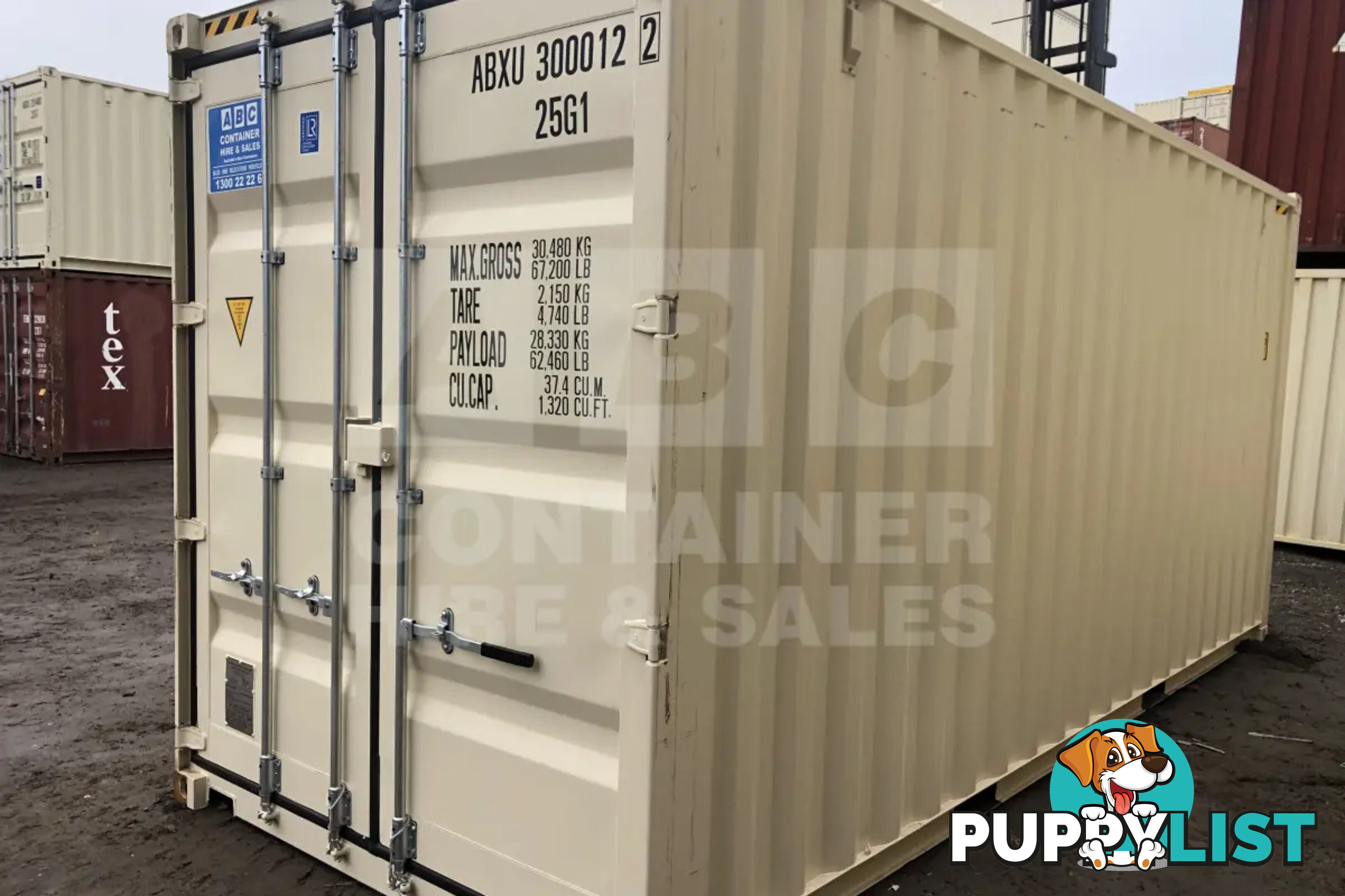 20' HIGH CUBE SHIPPING CONTAINER - in Brisbane