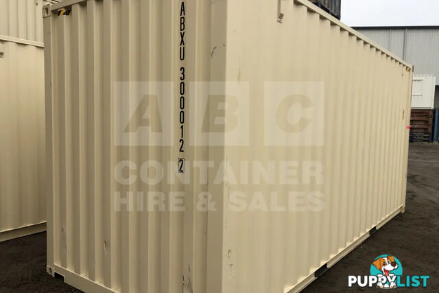 20' HIGH CUBE SHIPPING CONTAINER - in Brisbane