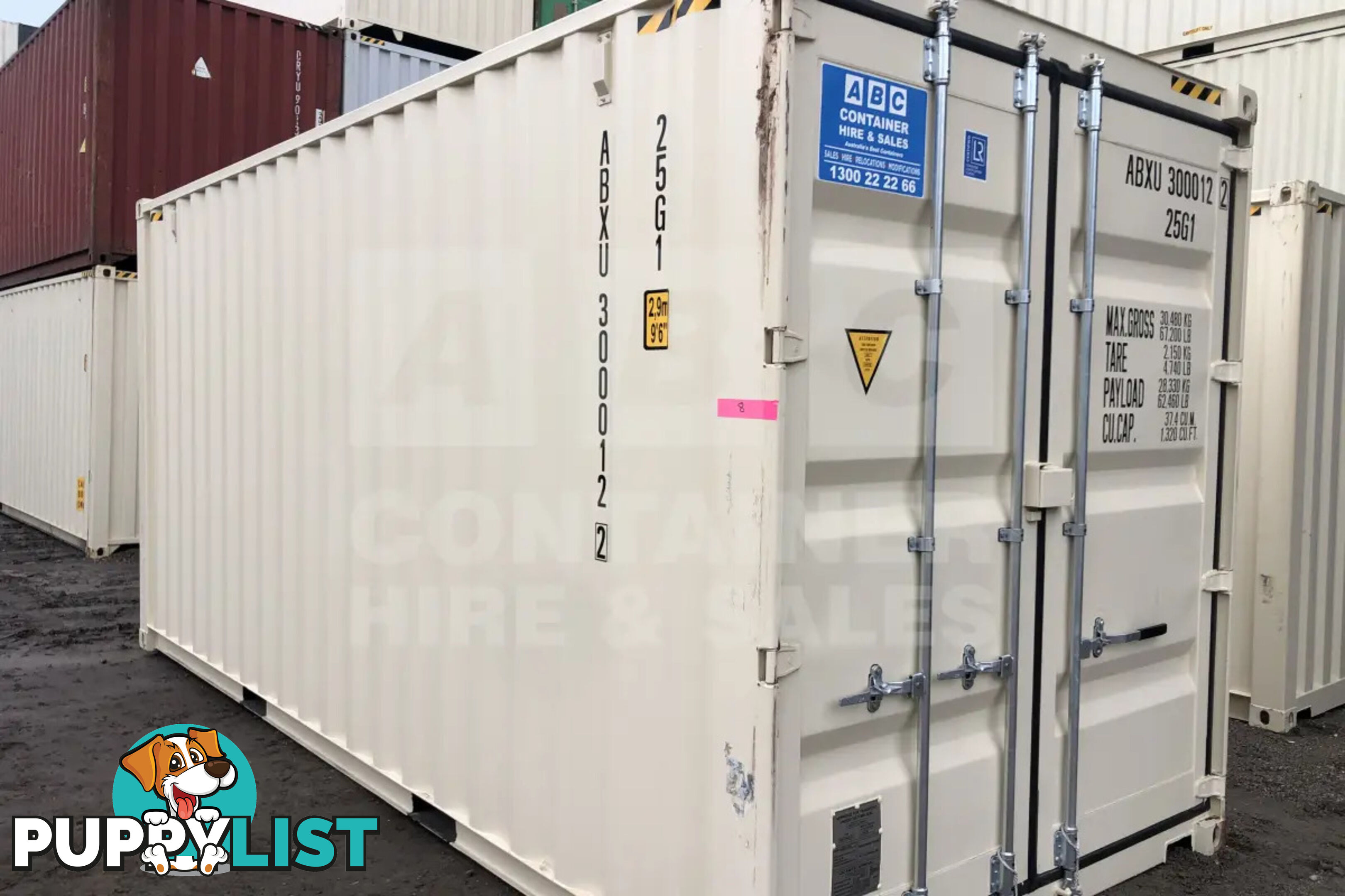 20' HIGH CUBE SHIPPING CONTAINER - in Brisbane