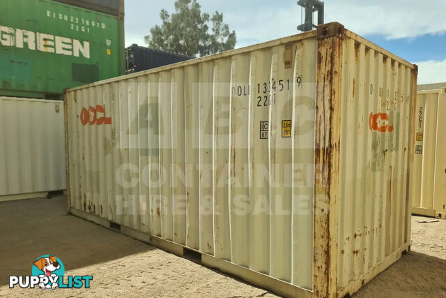 20' STANDARD HEIGHT SHIPPING CONTAINER