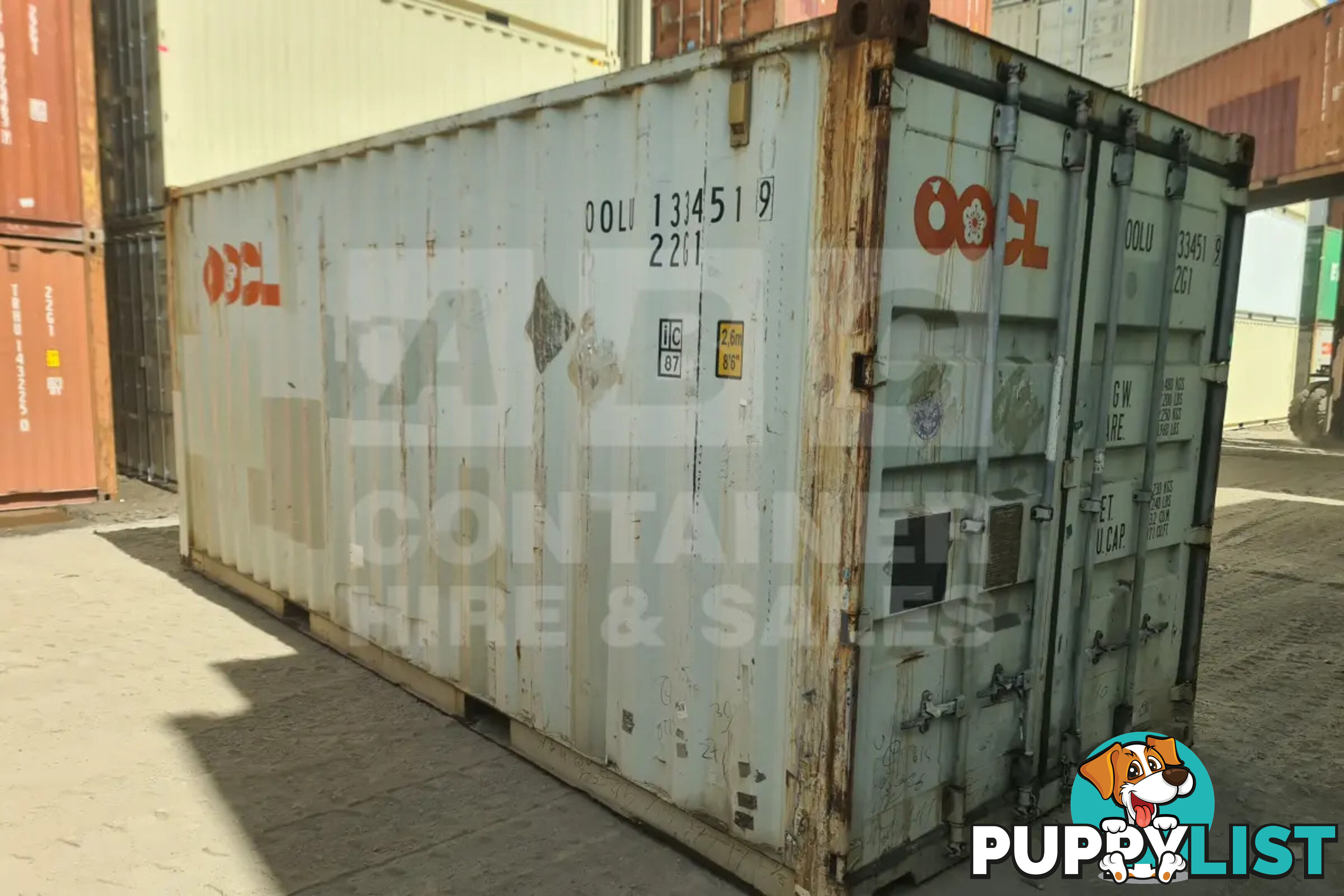 20' STANDARD HEIGHT SHIPPING CONTAINER