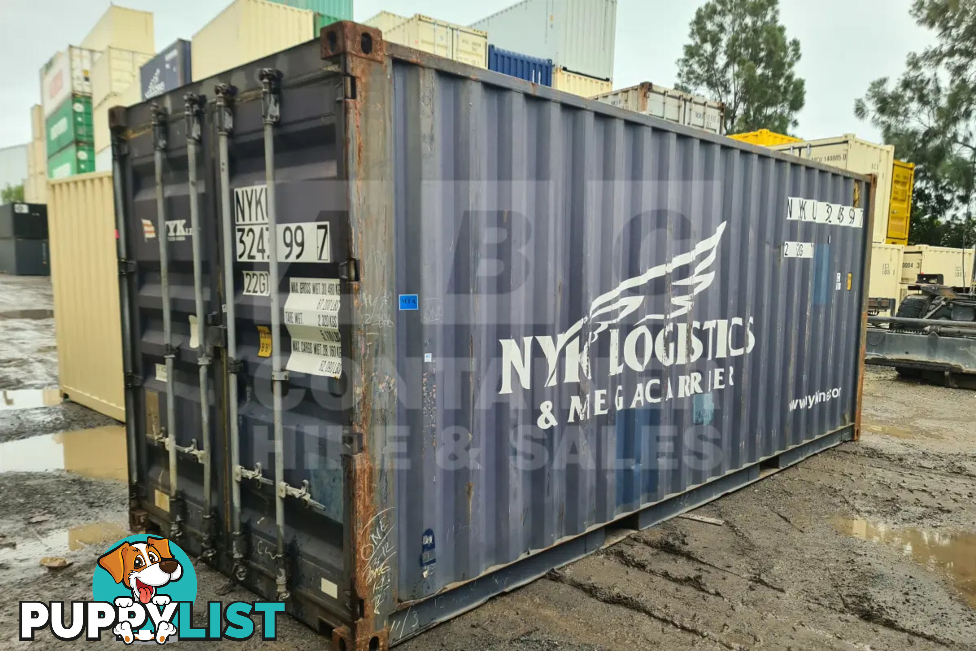 20' STANDARD HEIGHT SHIPPING CONTAINER