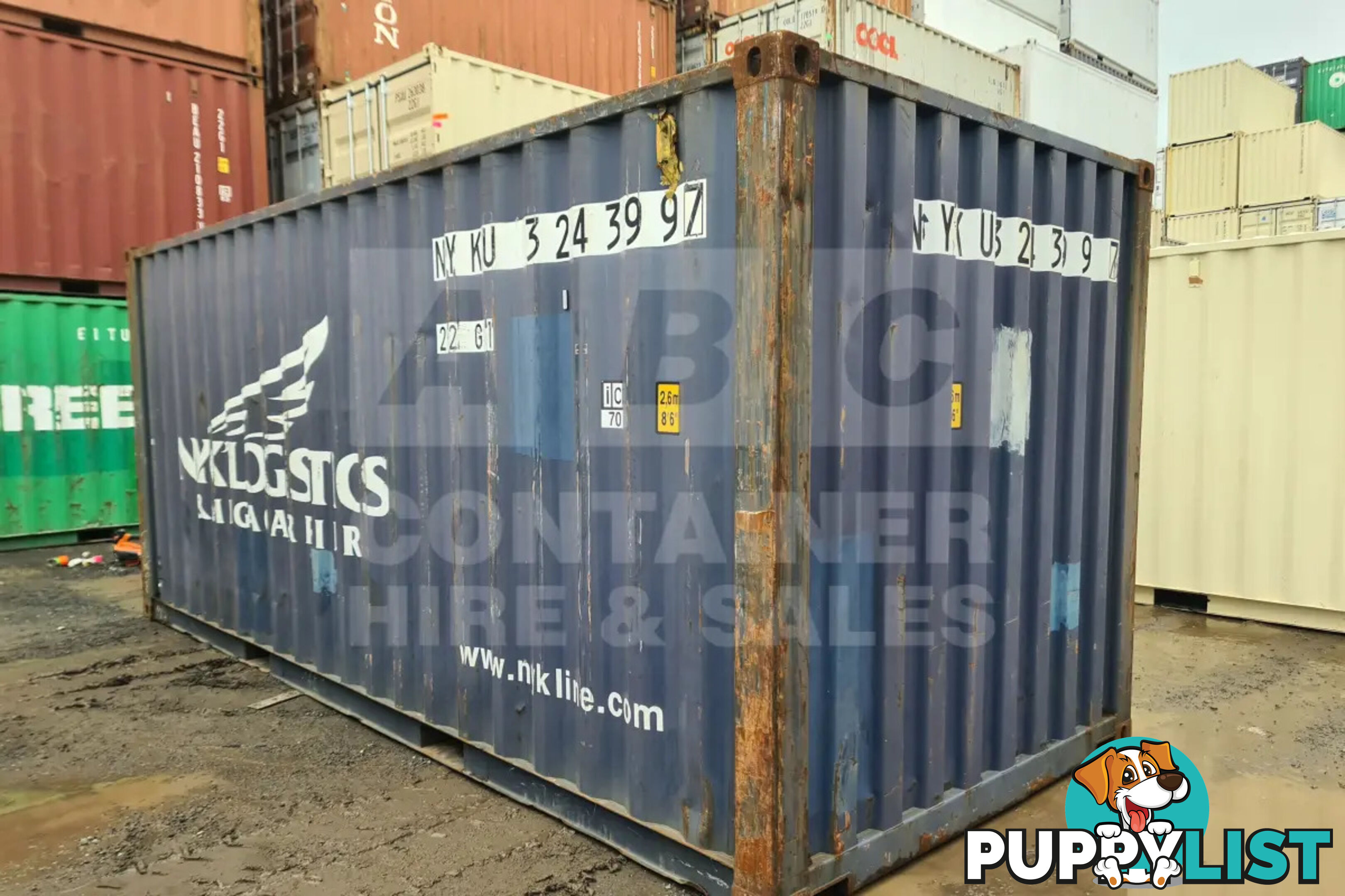 20' STANDARD HEIGHT SHIPPING CONTAINER