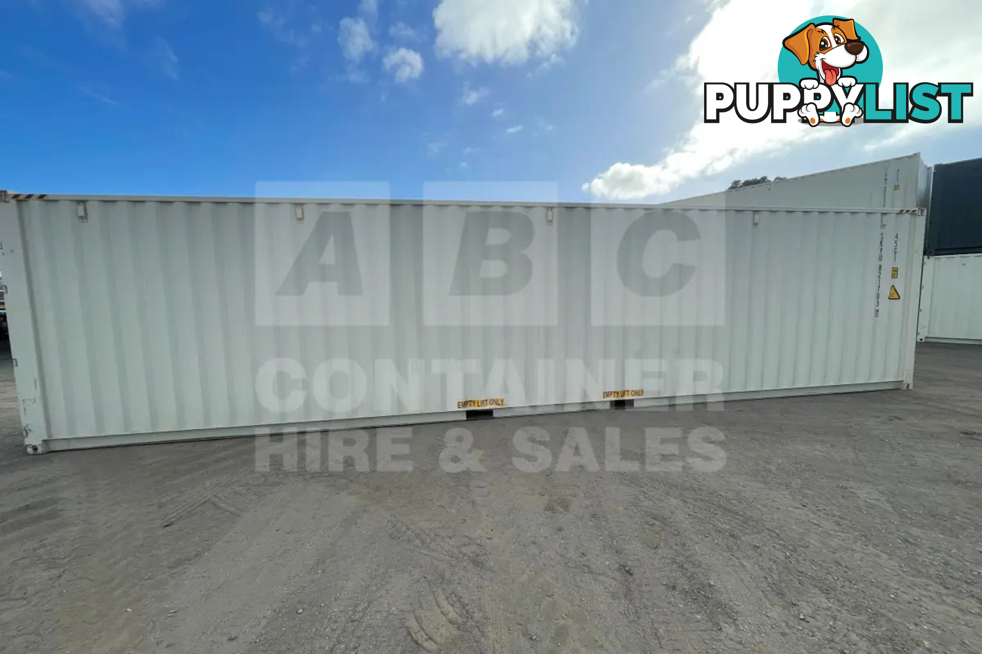 40' HIGH CUBE SHIPPING CONTAINER