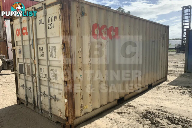 20' STANDARD HEIGHT SHIPPING CONTAINER