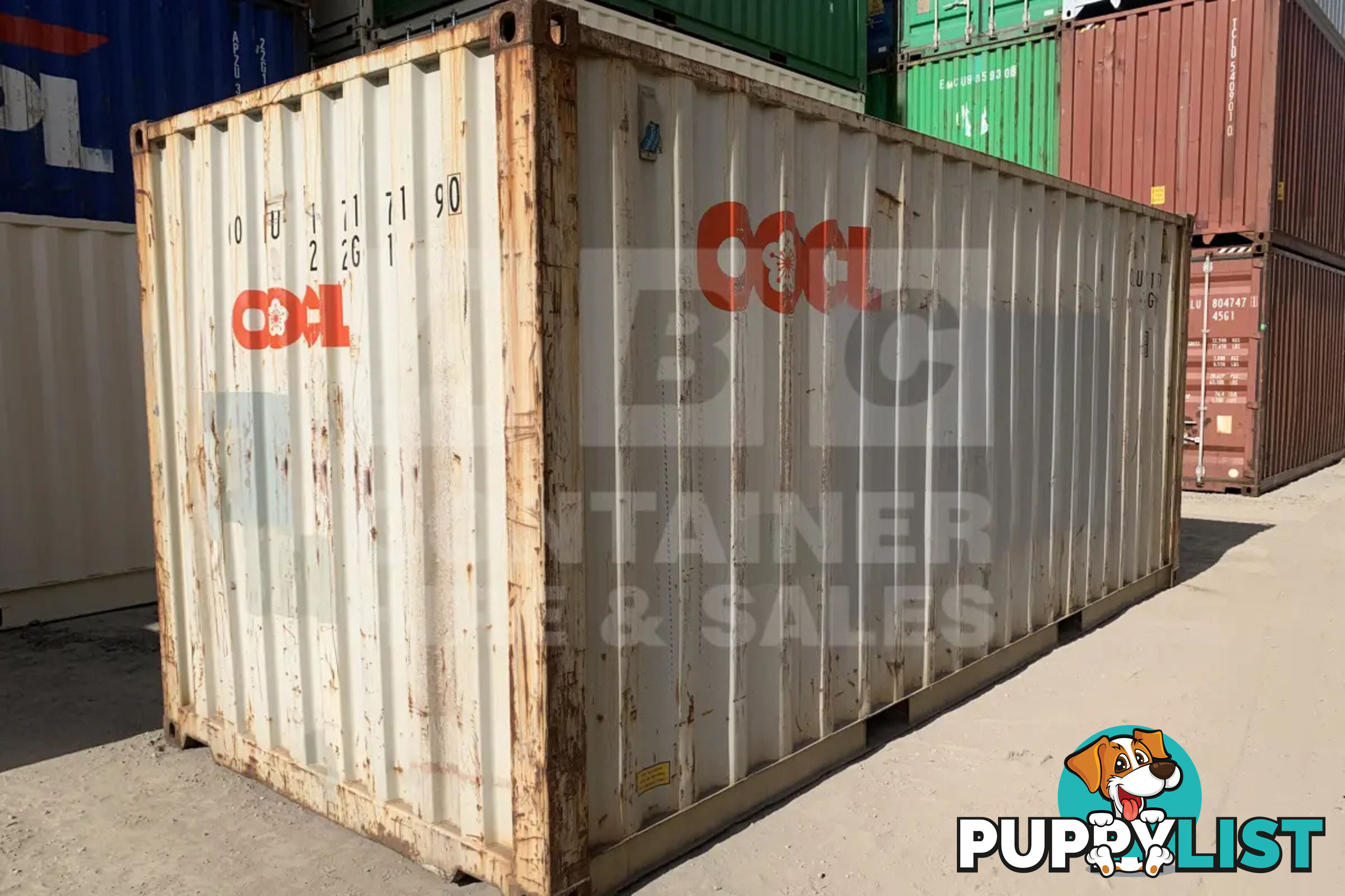 20' STANDARD HEIGHT SHIPPING CONTAINER