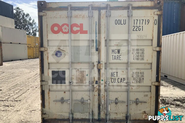 20' STANDARD HEIGHT SHIPPING CONTAINER
