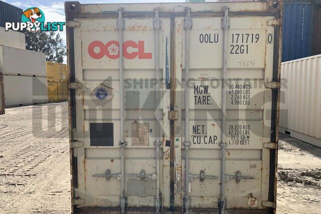 20' STANDARD HEIGHT SHIPPING CONTAINER