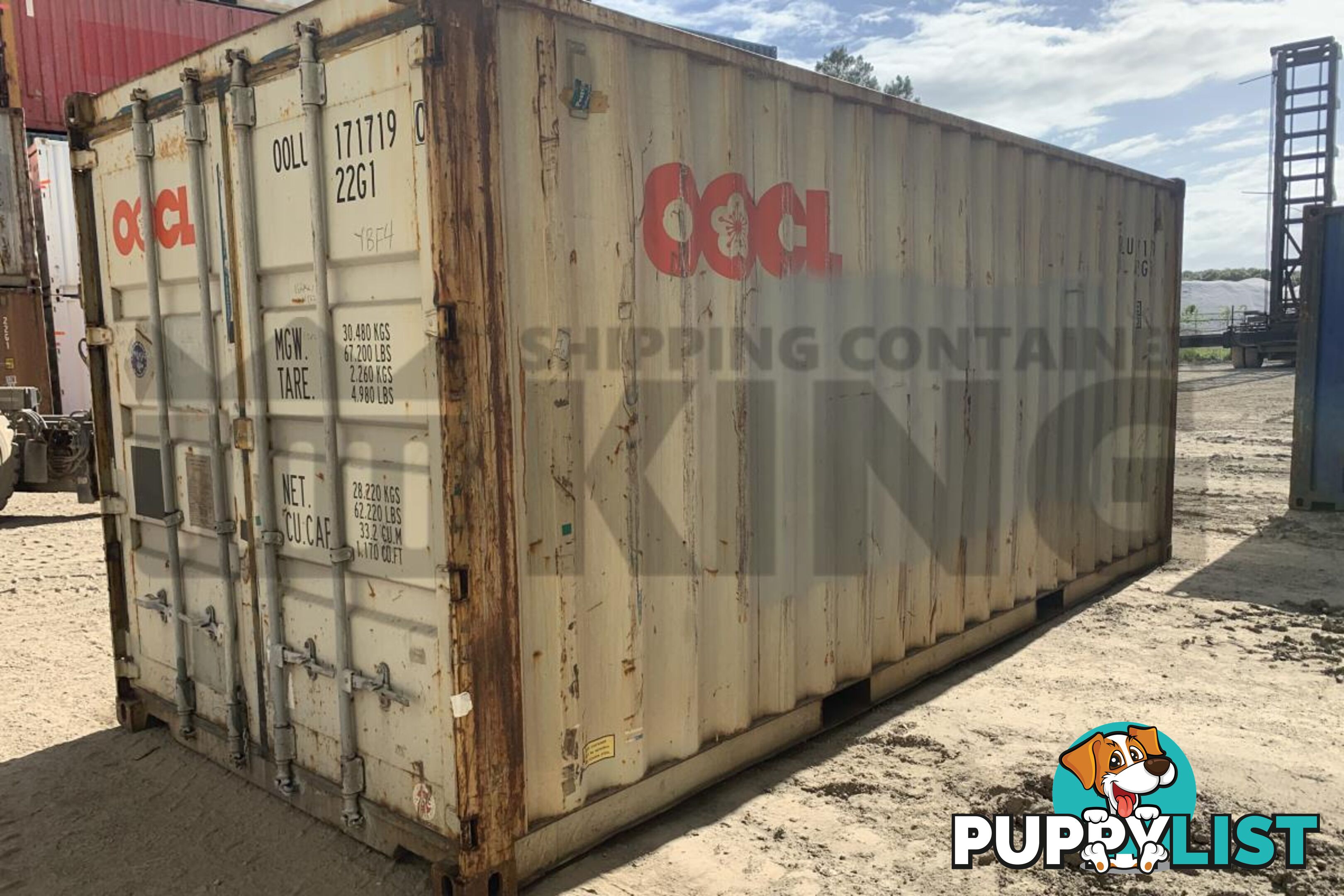 20' STANDARD HEIGHT SHIPPING CONTAINER