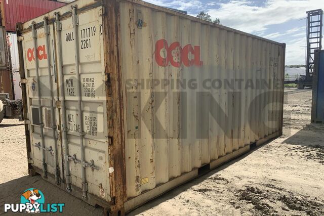 20' STANDARD HEIGHT SHIPPING CONTAINER