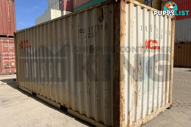 20' STANDARD HEIGHT SHIPPING CONTAINER