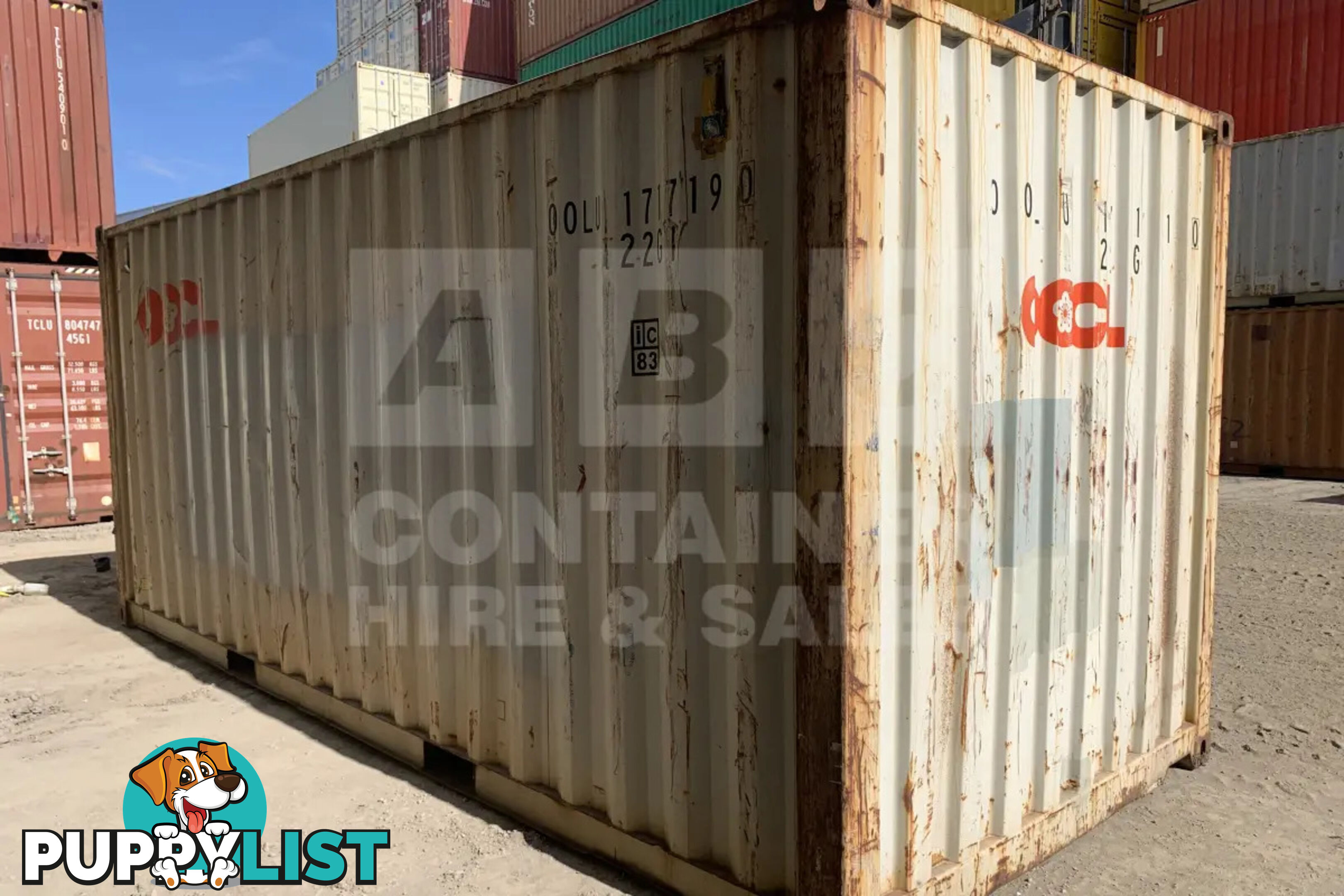 20' STANDARD HEIGHT SHIPPING CONTAINER