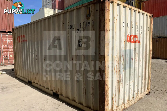 20' STANDARD HEIGHT SHIPPING CONTAINER