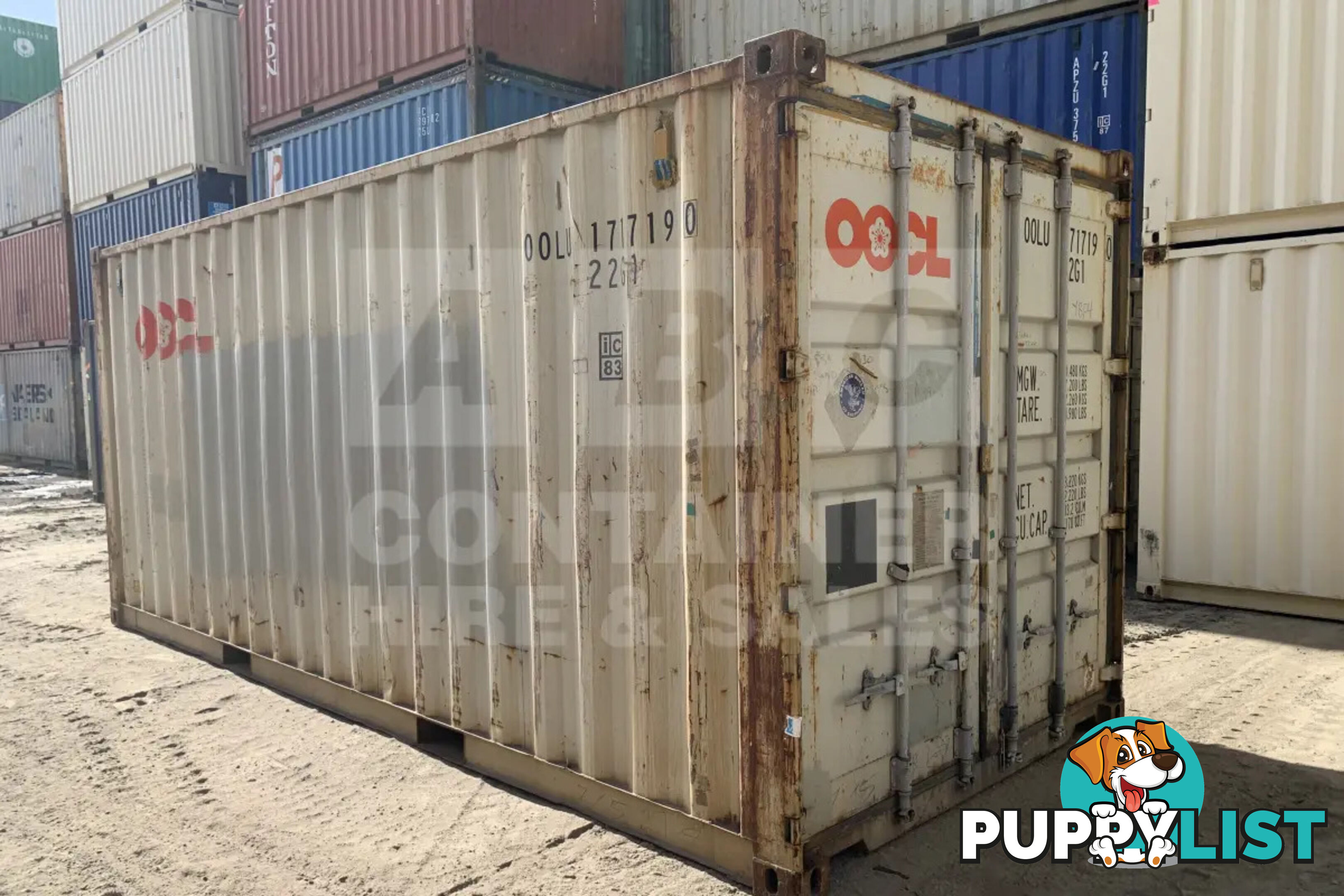 20' STANDARD HEIGHT SHIPPING CONTAINER