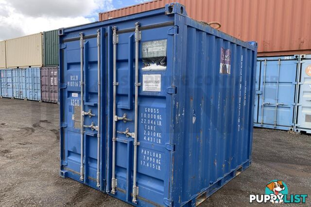 10' STANDARD HEIGHT SHIPPING CONTAINER (NON-STANDARD) - in Toowoomba