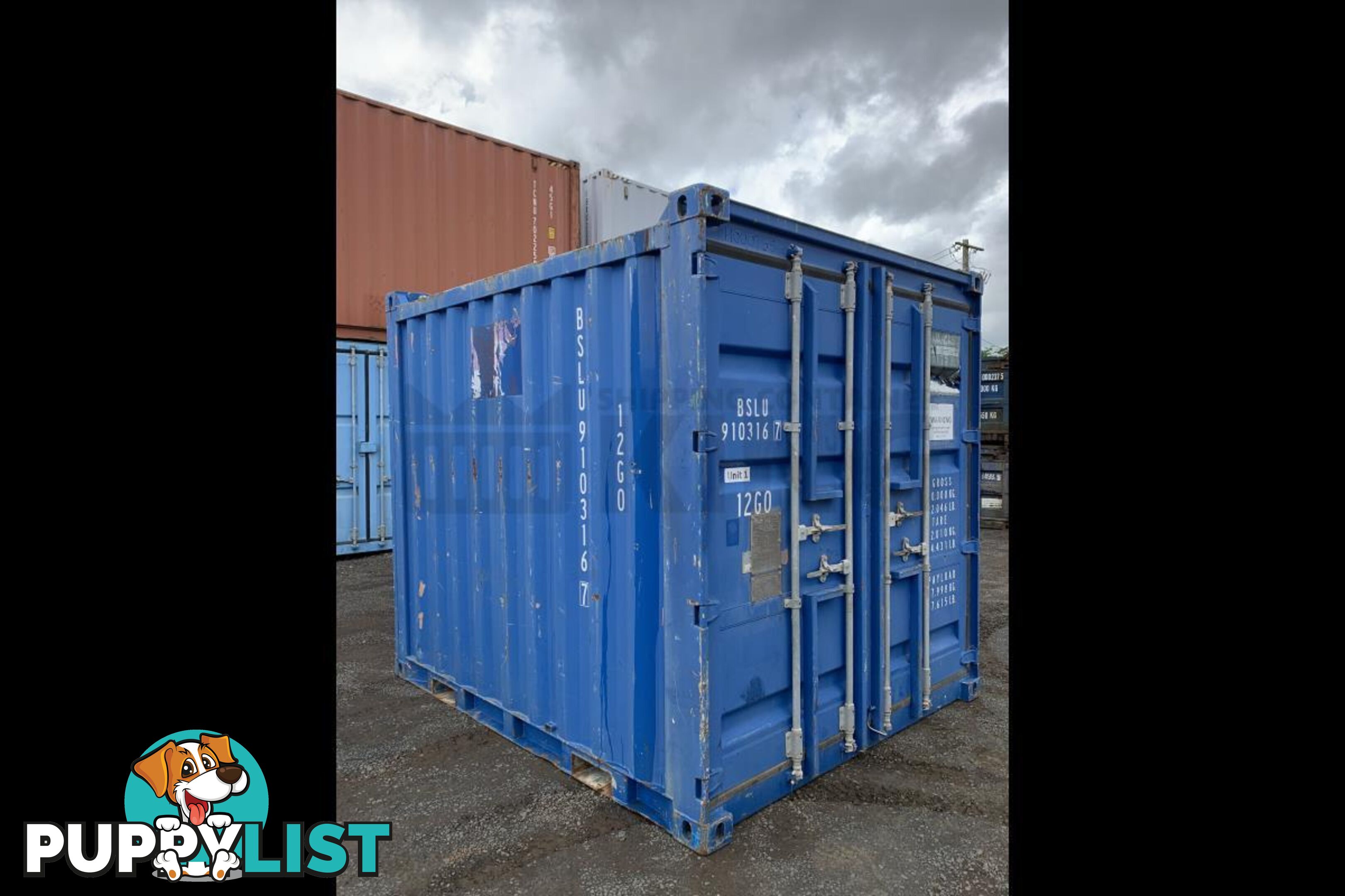 10' STANDARD HEIGHT SHIPPING CONTAINER (NON-STANDARD) - in Toowoomba