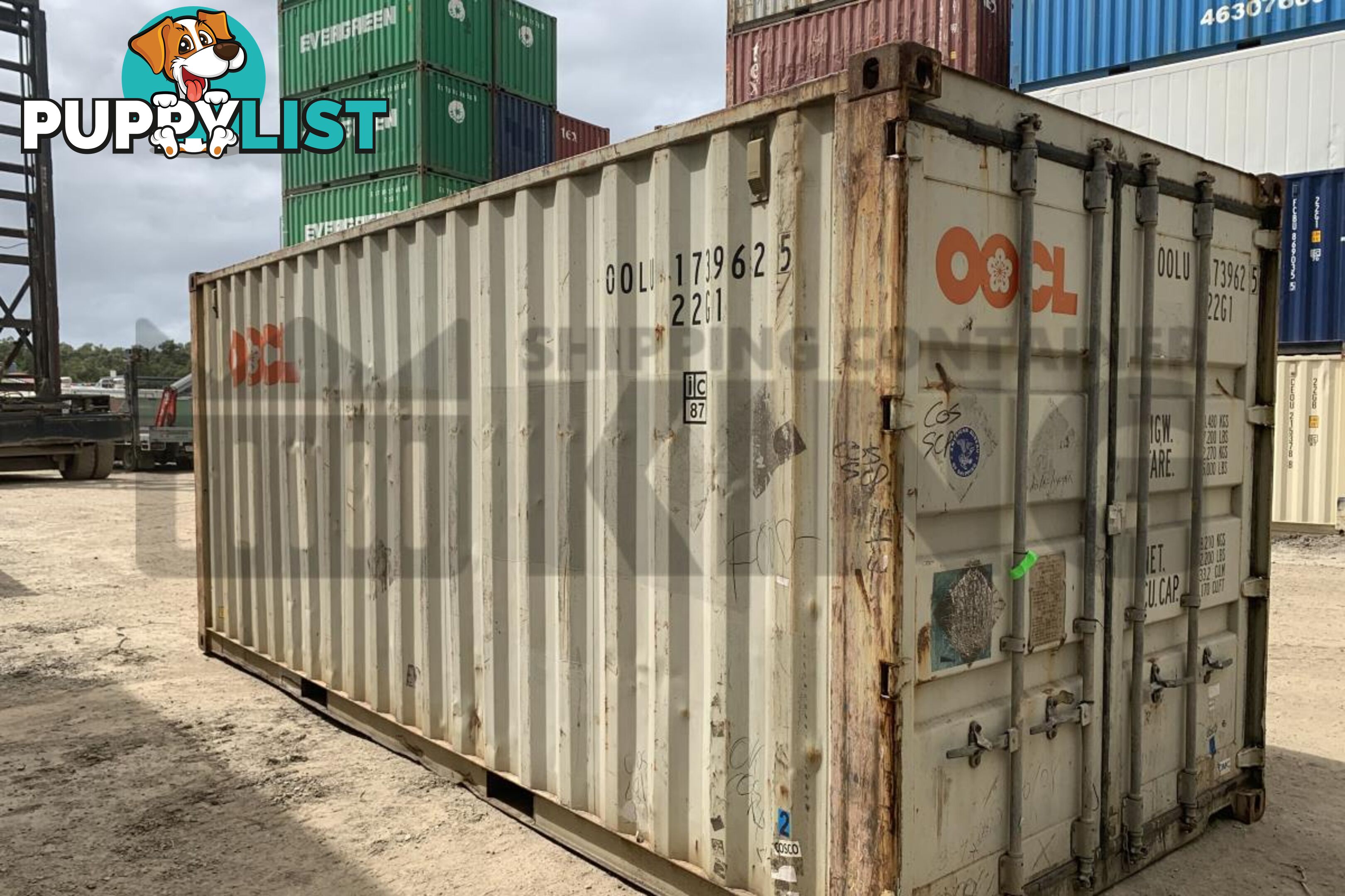 20' STANDARD HEIGHT SHIPPING CONTAINER