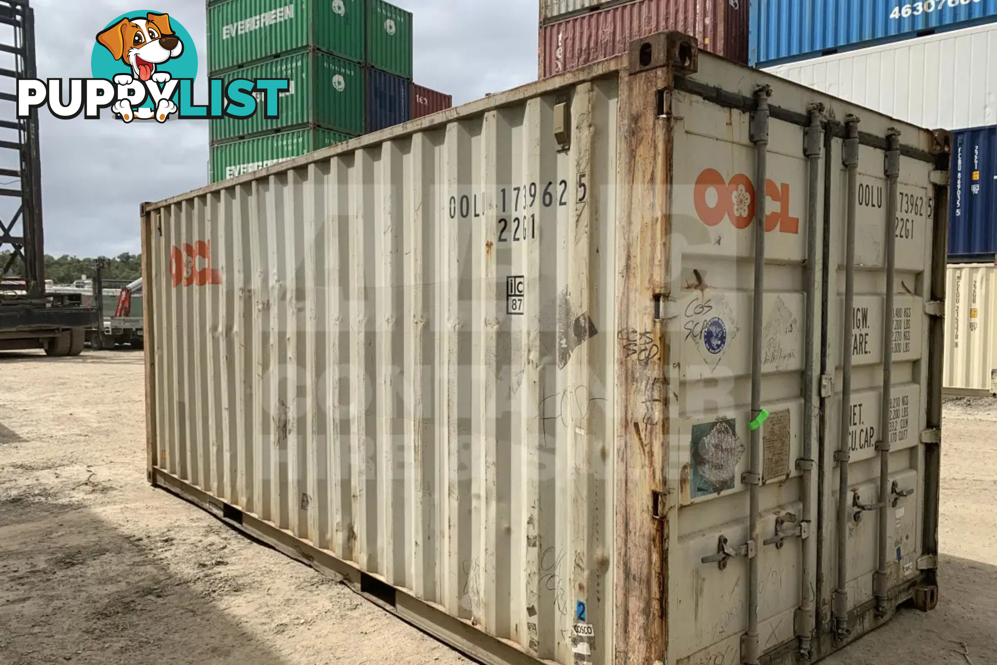 20' STANDARD HEIGHT SHIPPING CONTAINER
