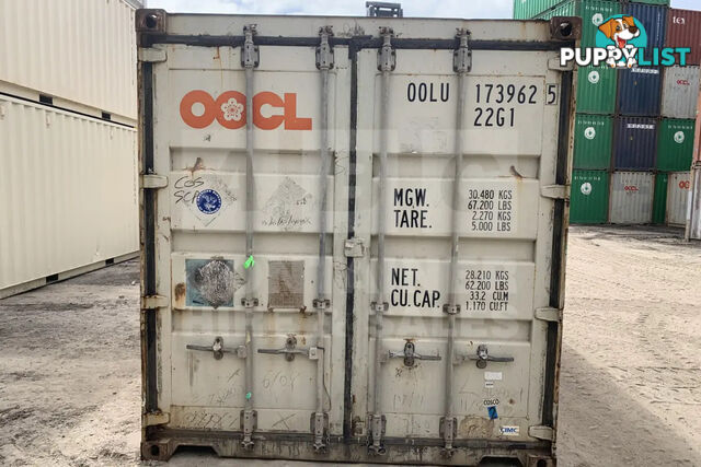 20' STANDARD HEIGHT SHIPPING CONTAINER
