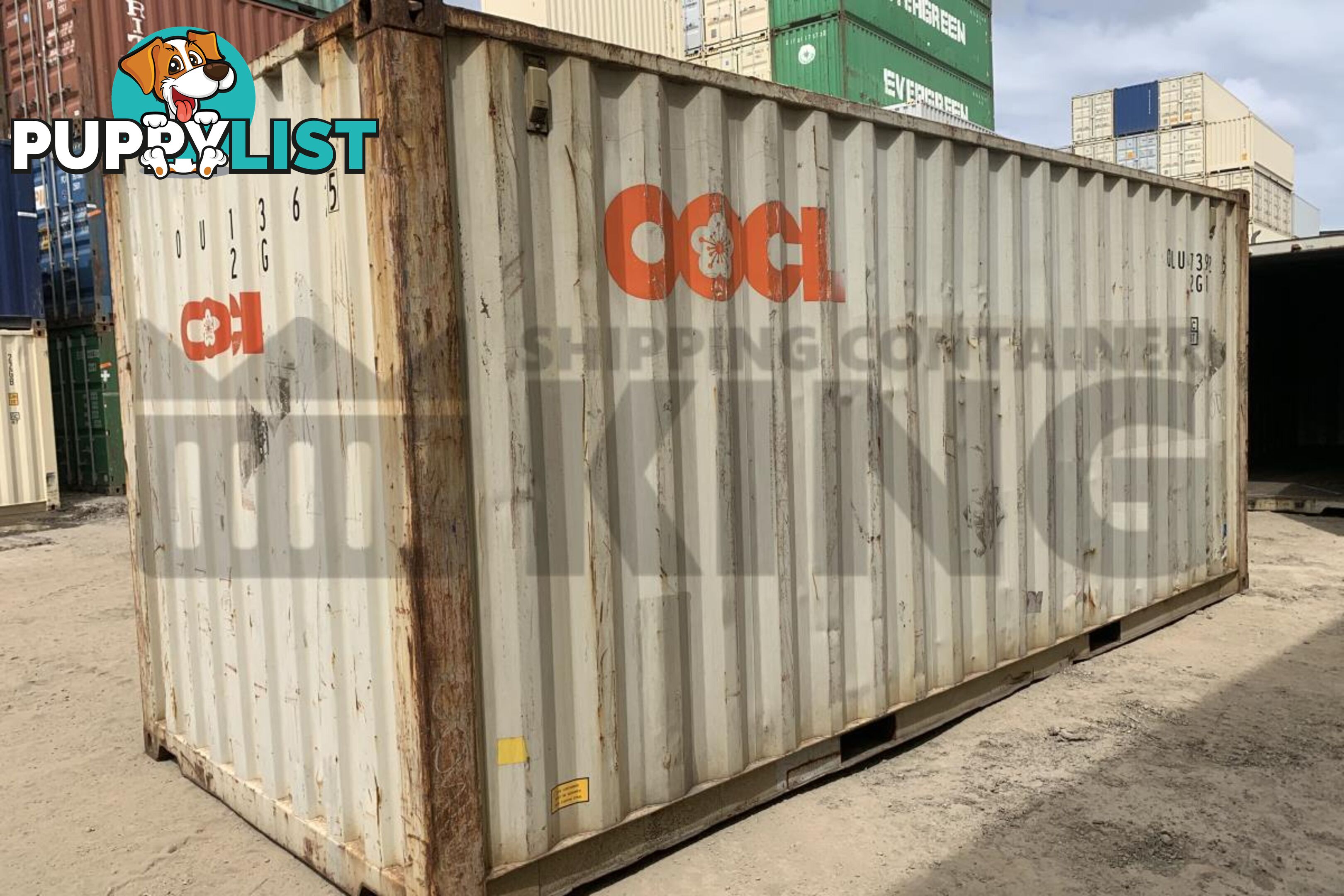 20' STANDARD HEIGHT SHIPPING CONTAINER