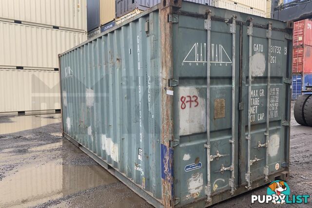 20' STANDARD HEIGHT SHIPPING CONTAINER - in Rockhampton