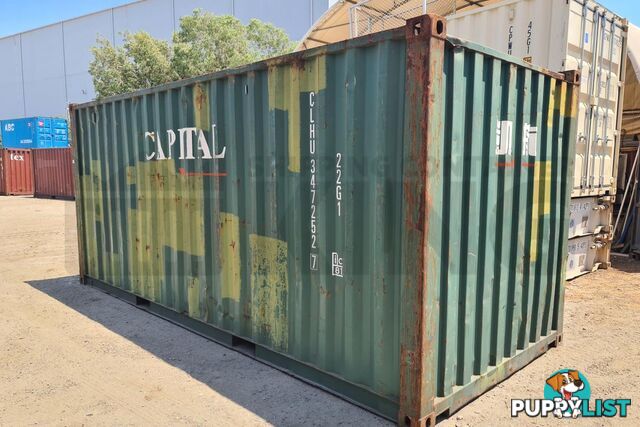 20' STANDARD HEIGHT SHIPPING CONTAINER - in Toowoomba