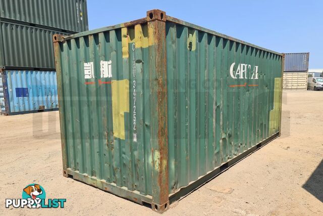 20' STANDARD HEIGHT SHIPPING CONTAINER - in Toowoomba