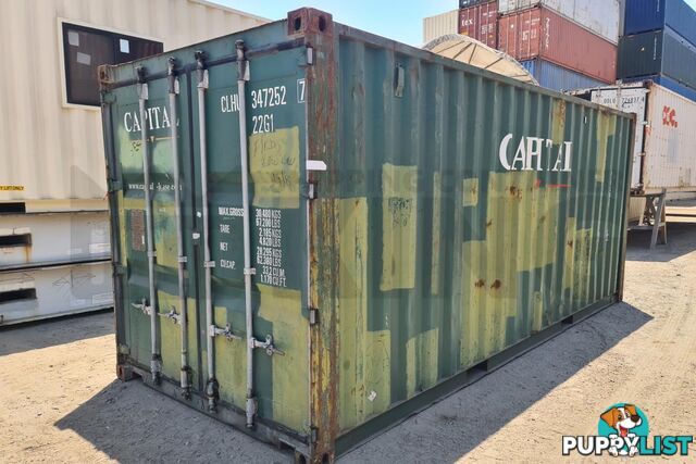 20' STANDARD HEIGHT SHIPPING CONTAINER - in Toowoomba