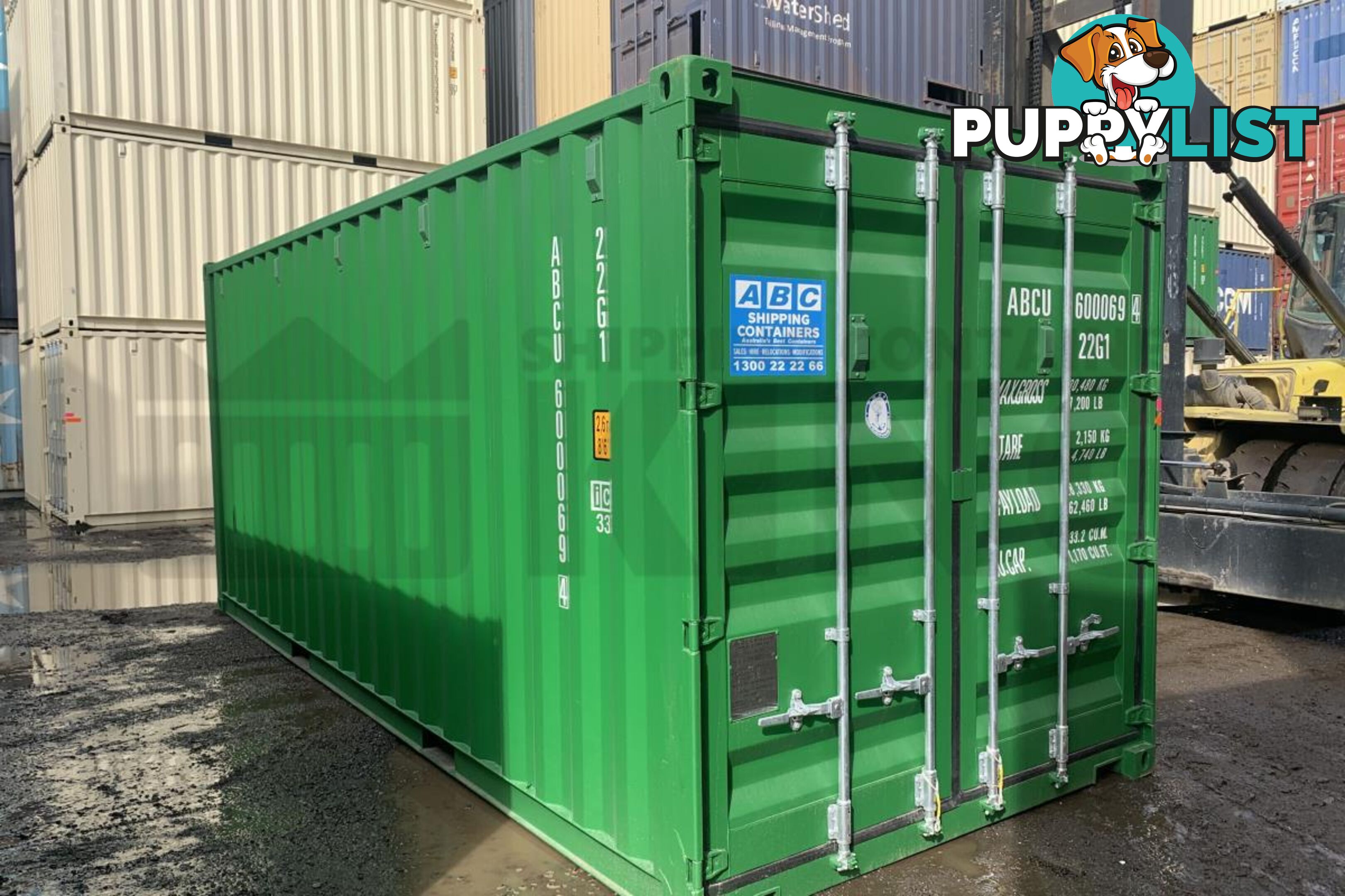 20' STANDARD HEIGHT SHIPPING CONTAINER - in Rockhampton