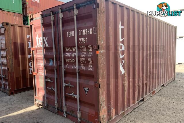 20' STANDARD HEIGHT SHIPPING CONTAINER - in Rockhampton