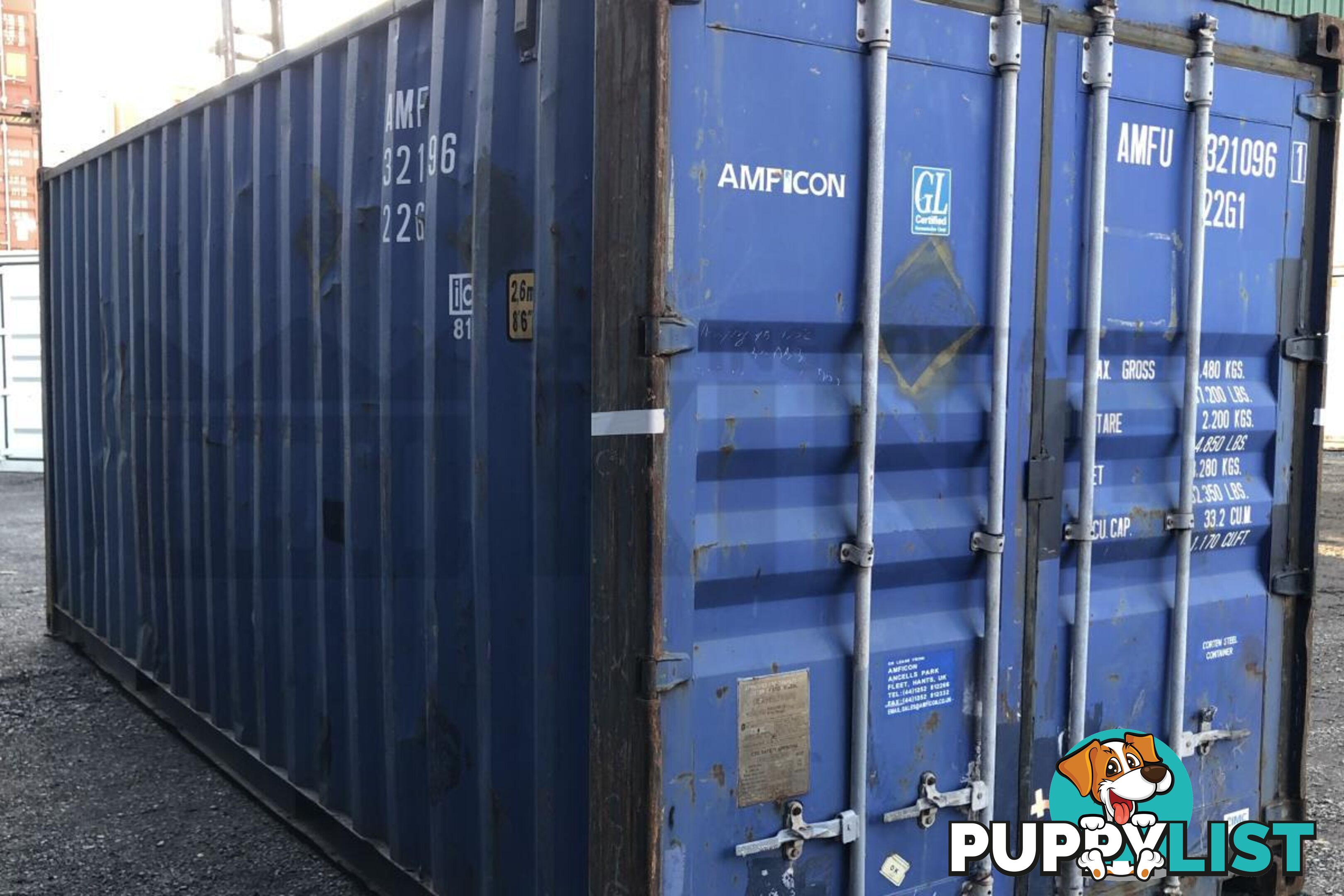 20' STANDARD HEIGHT SHIPPING CONTAINER - in Rockhampton