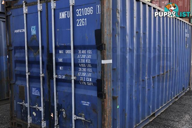 20' STANDARD HEIGHT SHIPPING CONTAINER - in Rockhampton