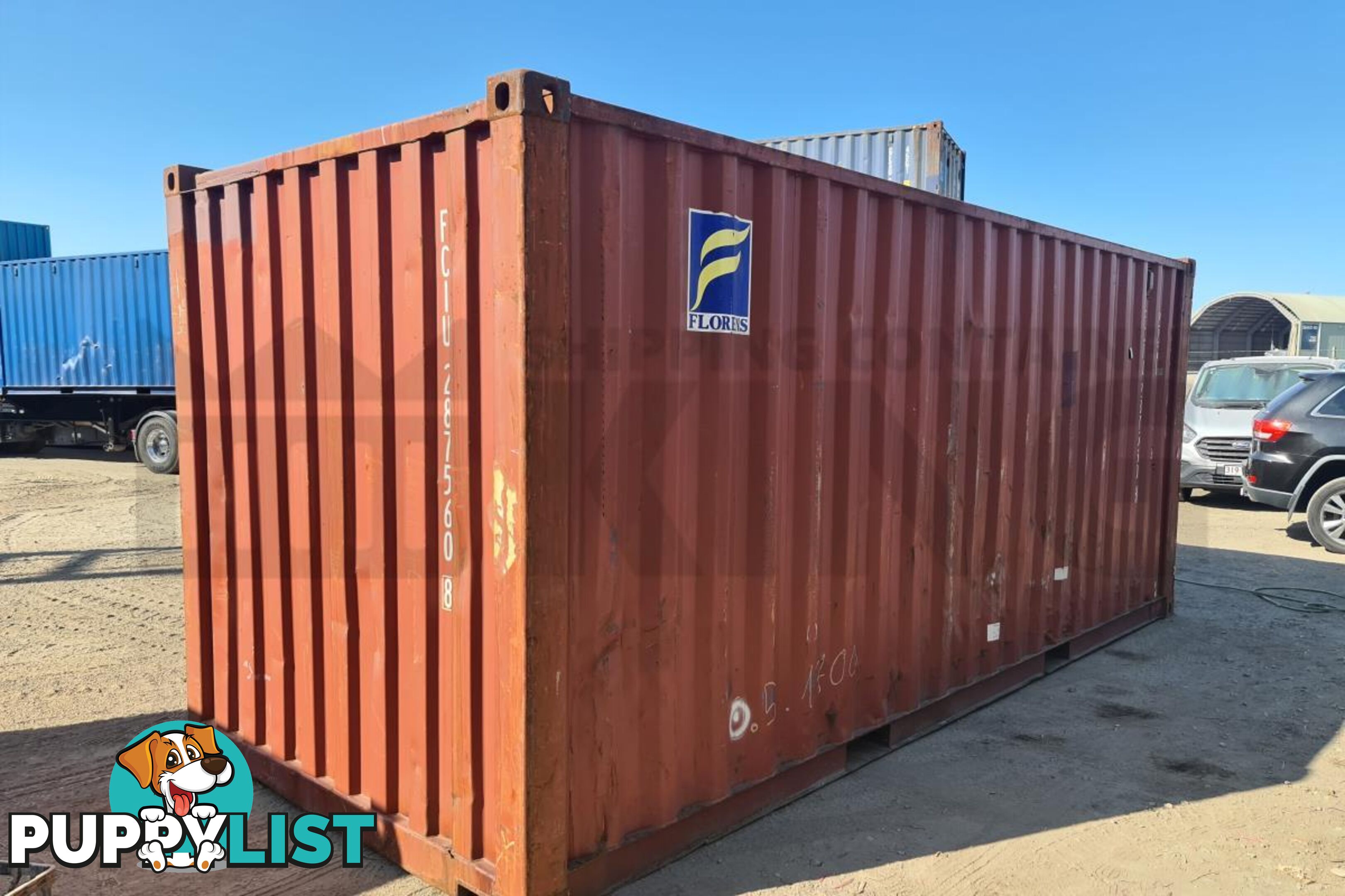 20' STANDARD HEIGHT SHIPPING CONTAINER - in Brisbane