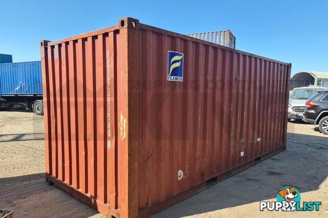 20' STANDARD HEIGHT SHIPPING CONTAINER - in Brisbane