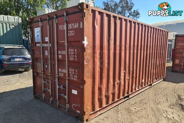 20' STANDARD HEIGHT SHIPPING CONTAINER - in Brisbane