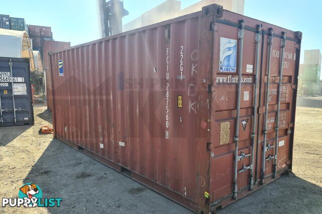 20' STANDARD HEIGHT SHIPPING CONTAINER - in Brisbane