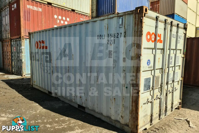 20' STANDARD HEIGHT SHIPPING CONTAINER