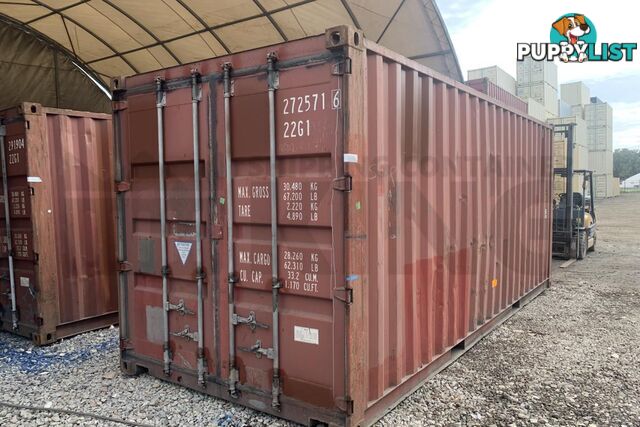 20' STANDARD HEIGHT SHIPPING CONTAINER - in MacKay