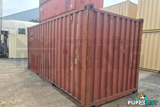 20' STANDARD HEIGHT SHIPPING CONTAINER - in MacKay