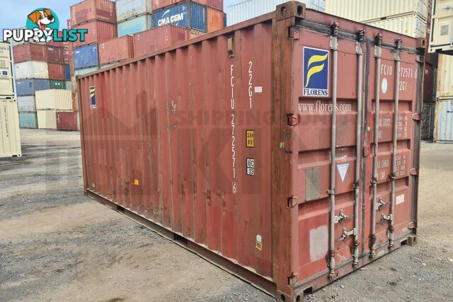 20' STANDARD HEIGHT SHIPPING CONTAINER - in MacKay