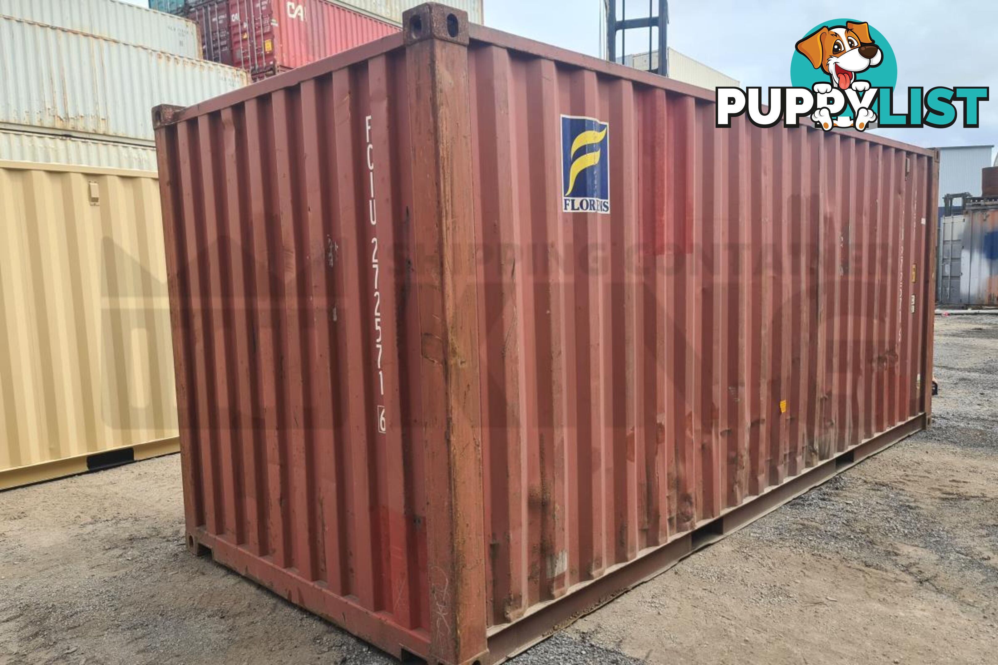 20' STANDARD HEIGHT SHIPPING CONTAINER - in MacKay