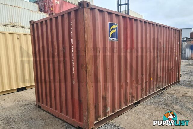 20' STANDARD HEIGHT SHIPPING CONTAINER - in MacKay