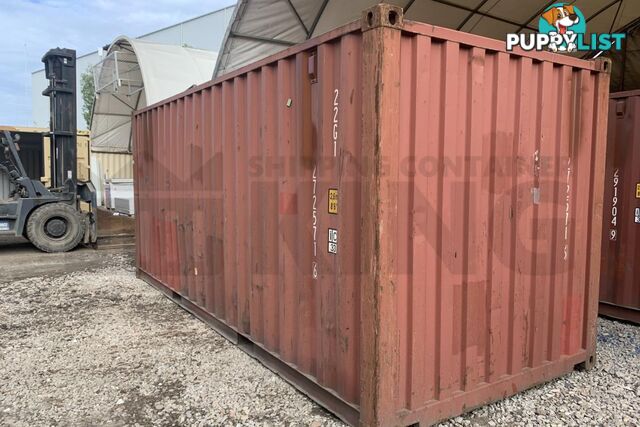 20' STANDARD HEIGHT SHIPPING CONTAINER - in MacKay