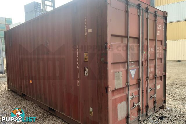 20' STANDARD HEIGHT SHIPPING CONTAINER - in MacKay