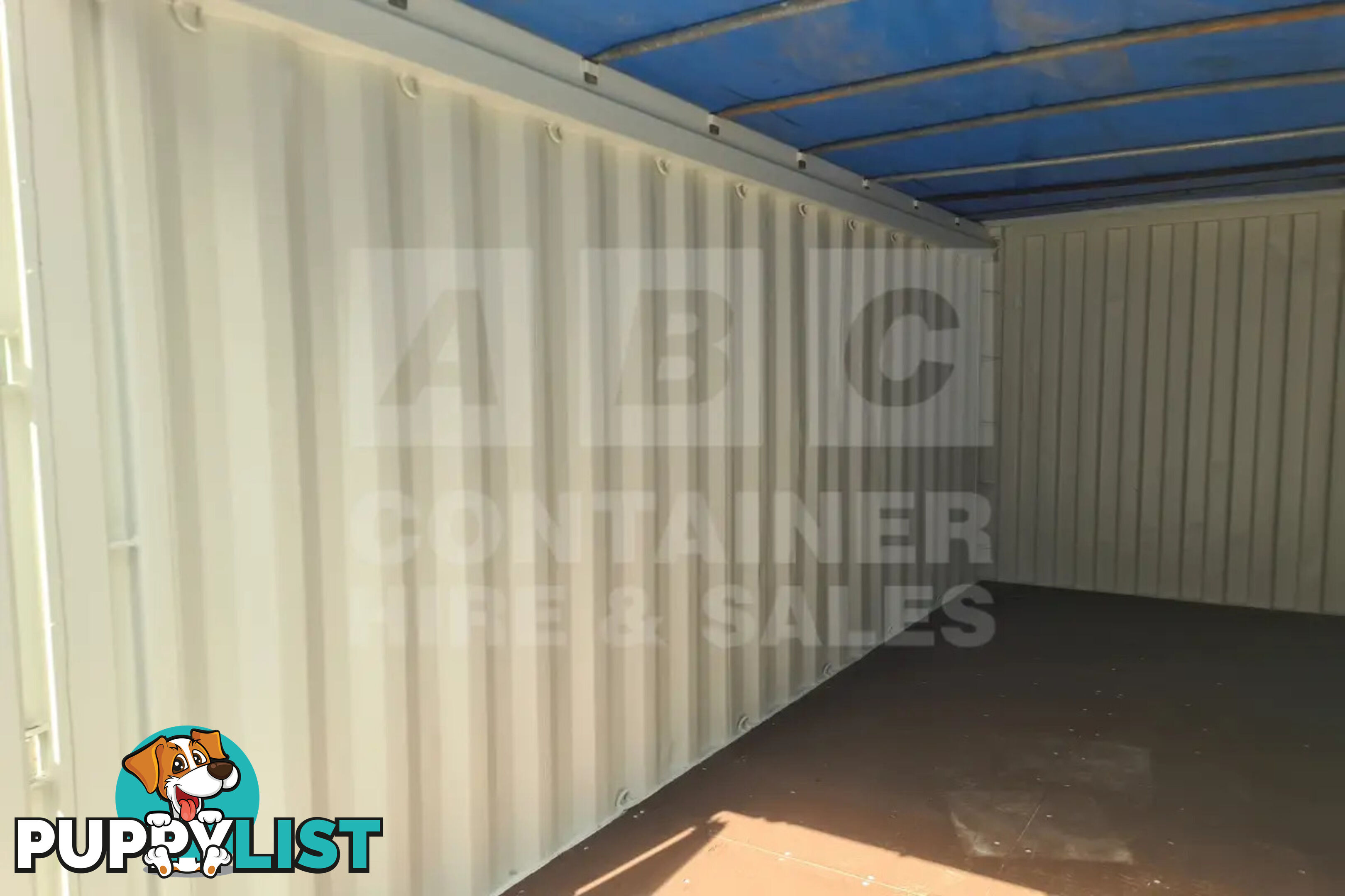20' STANDARD HEIGHT OPEN TOP SHIPPING CONTAINER (TARP AND BOWS)