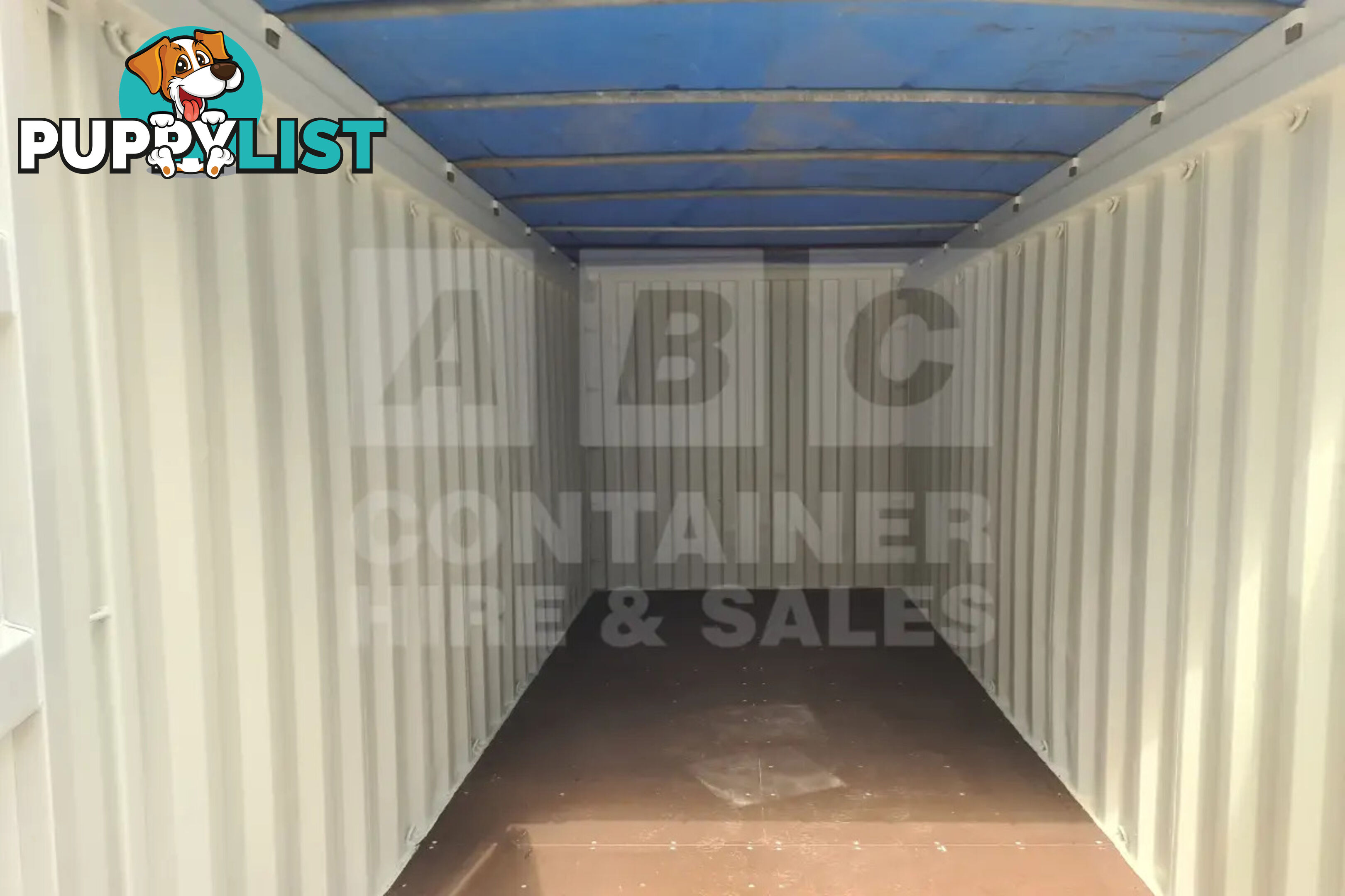 20' STANDARD HEIGHT OPEN TOP SHIPPING CONTAINER (TARP AND BOWS)